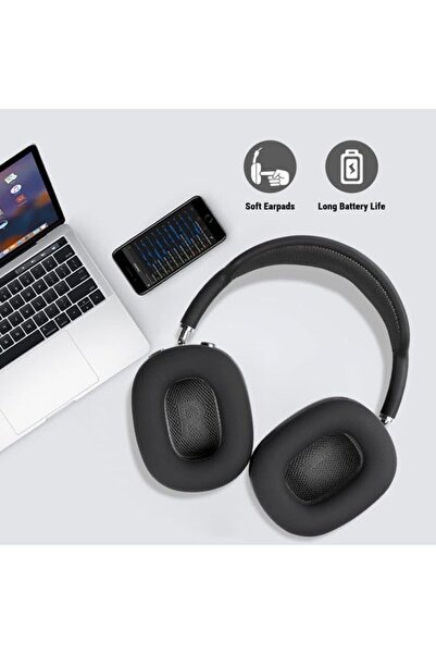 Generic Wireless Bluetooth Headphones with Microphone by Denx DX656 (Beige)