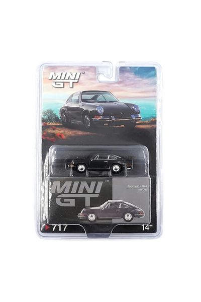 TOYFEST ميني جي تي 1/64 بورش 911 1964 رمادي لائحة