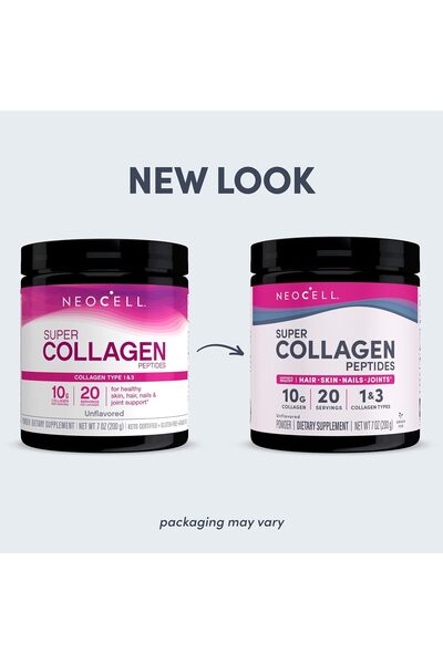 Neocell Super Collagen Powder, 200 gm (Packaging may vary)