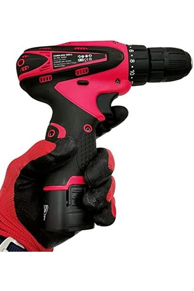 JuCo Cordless Drill With Tool Box And 2 Li-ion Battery With Box / 220-240v / 50-60hz - Ju12v -
