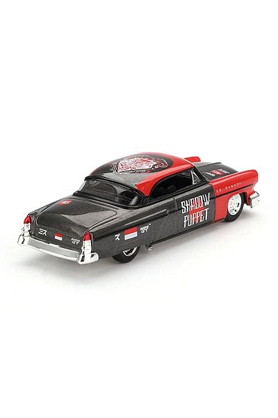 TOYFEST ميني جي تي 1/64 لينكولن كابري هوت رود 1954 "شادو بايبت" ميني جي تي × ميزو نموذج مصغر