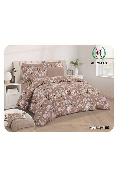 Gerenic 6-piece printed double bedspread