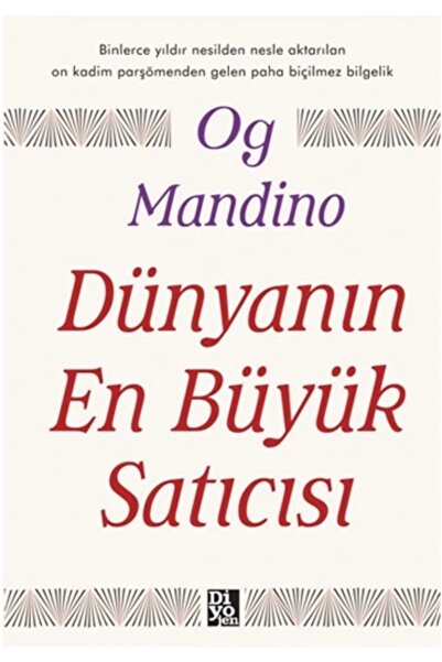 Zahrada Yayınları Dünyanın En Büyük Satıcısı / Og Mandino / Diyojen