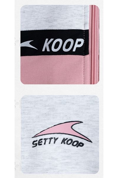 SETTY KOOP Girls' Tracksuit Set- 2-Piece Hoodie & Joggers,Color Block Design