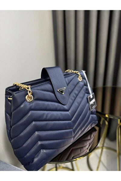 Sanmorris حقيبة يد وكتف نسائية من الجلد الصناعي مبطنة ومزخرفة بـ 4 أقسام وسلس...