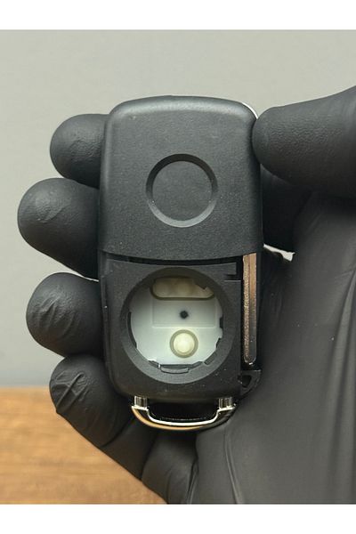 Mavi Keys Volkswagen Uds Golf Jetta Passat Polo 3 Button Switchblade Remote Control Case with Writing
