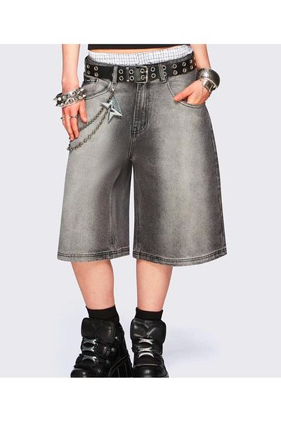 komera Baggy Bermuda Smoked Shorts