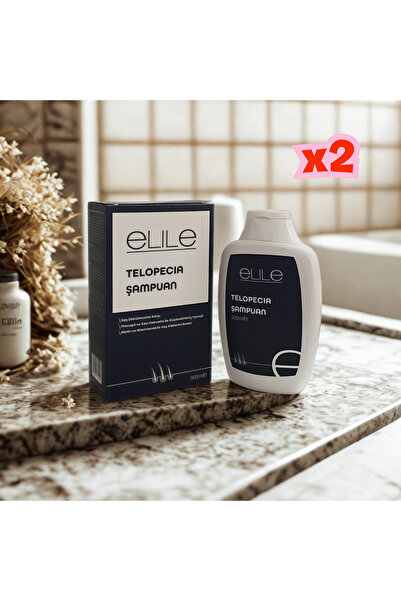 Elile Telopecia Shampoo Anti-Hair Loss 300 ml / 2 Pcs