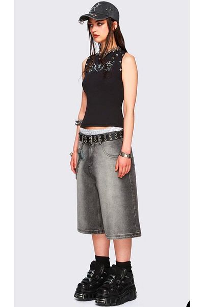 komera Baggy Bermuda Smoked Shorts