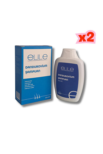 Elile DANDUROVİUM Şampuan Kepeğe Karşı 300 ml / 2 ADET