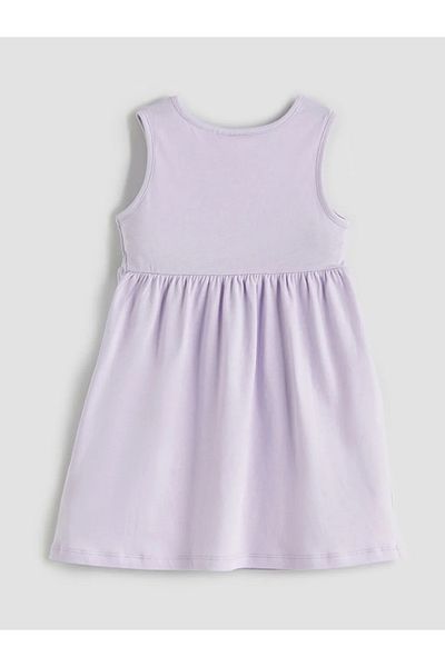 LC Waikiki Lilac Kuromi Printed Girl's Combed Cotton Dress -Akrglobal-