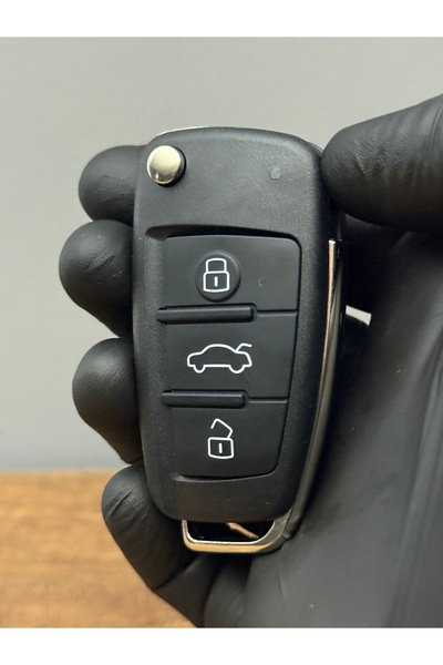 Mavi Keys Carcasă pentru telecomandă cu 3 butoane pentru Audi A3, A1, A4 Q2, Q3