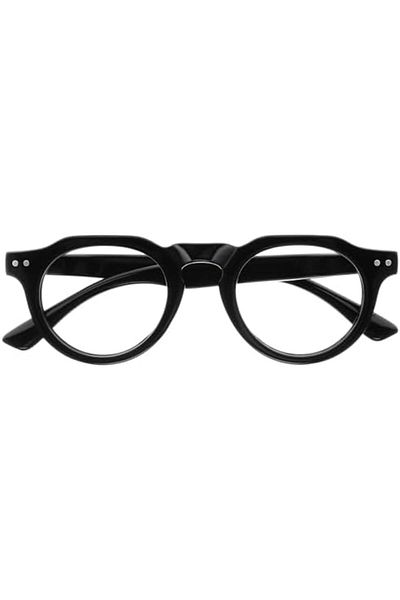 Opulize RIO Blue Light Blocking Glasses - Flat Top Frame - Unisex - Spring Hinges - B53-1