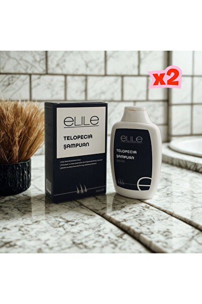 Elile Telopecia Shampoo Anti-Hair Loss 300 ml / 2 Pcs