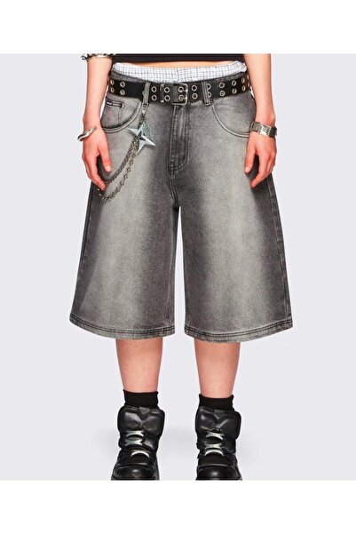 komera BAGGY BERMUDA FÜME ŞORT