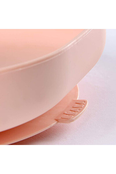 Beaba Πλάκα σιλικόνης με βεντούζα ανοιχτό ροζ