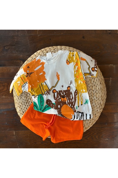 Pufiko Kids Animal Printed Boy's Suit