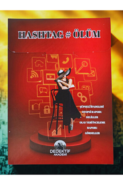 Shuttle Park Detective Box Game Hashtag Killer Find Solve the Story Fun Mysterious Immersive for Police