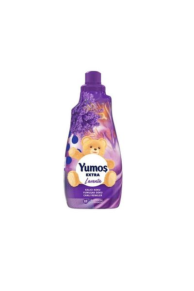 Yumoş Concentrated Fabric Softener, Yumos Purple, Lavender, 1.44 L, 60 Washes