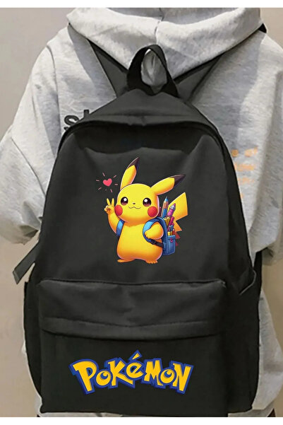 weywot حقيبة ظهر لدورة دراسية مدرسية مطبوعة من بيكاتشو