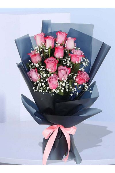 Generic Designer Pink Roses Bouquet