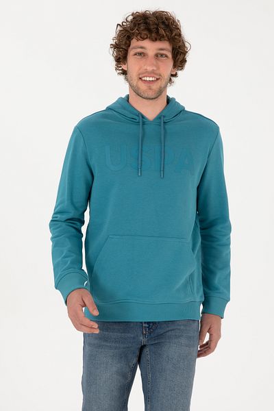 U.S. Polo Assn. Men's Petrol Basic Sweatshirt 50269396-Vr102