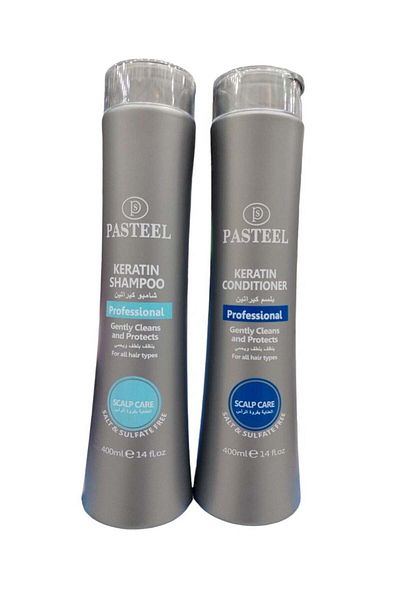 Pastel Keratin Shampoo and Conditioner Set 400ml