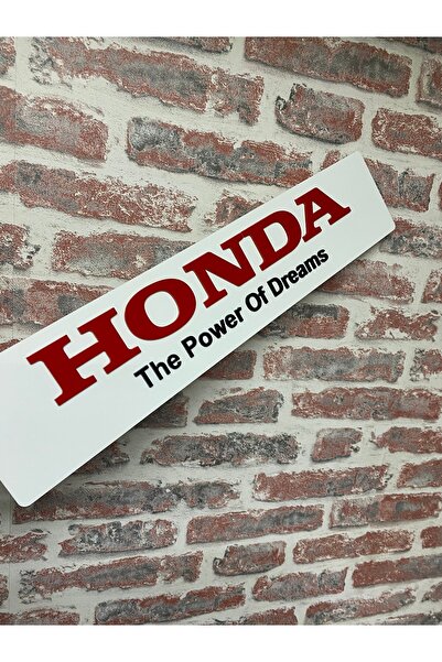 3ALAZERPLEKSİ HONDA DEKOR PLAKA