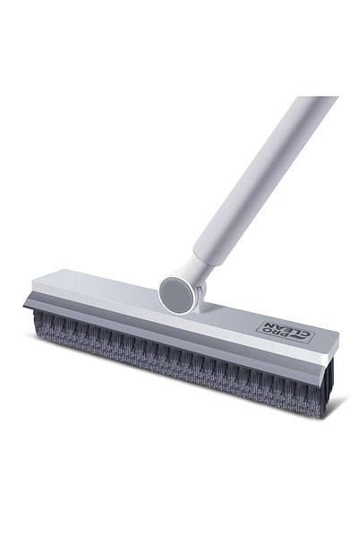 Pro Clean Official Corner Cleaning Brush V-Shaped Head, 2-in-1 Scrubbing & Scraping, 180° Rotating Design for Edges