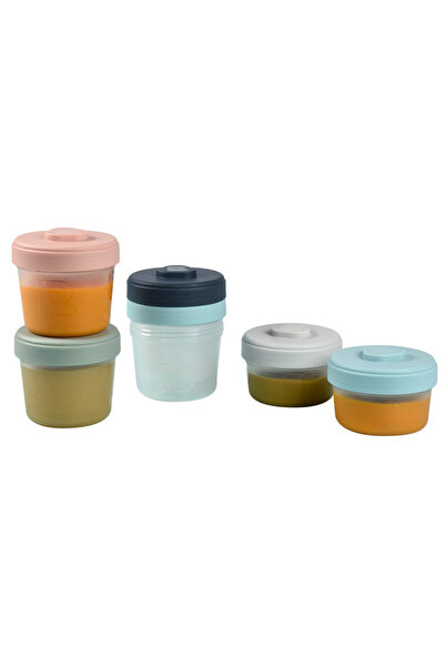 Beaba Σετ 6 δοχείων με άκρα 2x90 ml, 4x150 ml
