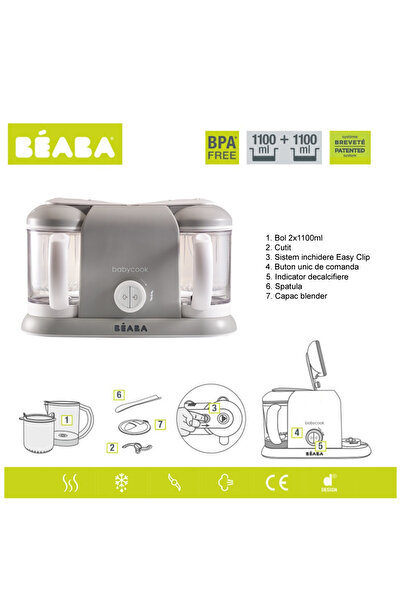 Beaba Robot Babycook Duo Grey