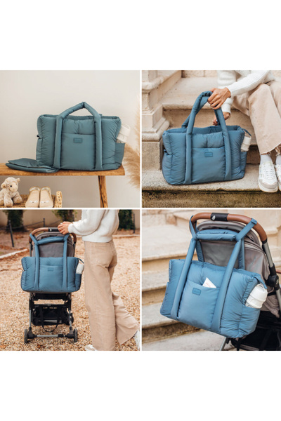 Beaba Geanta de infasat Puffi Paris Baltic Blue