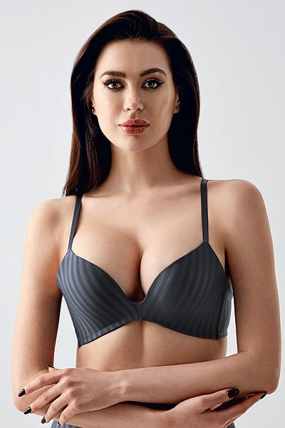 NEWBRA LINGERIE Γυναικείο σουτιέν Push Up B Cup, 331796