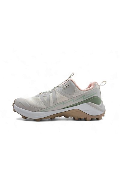 HUMTTO Spinon Mechanism Lacing Summer Outdoor Hiking Trekking Beige Color Sports Shoes