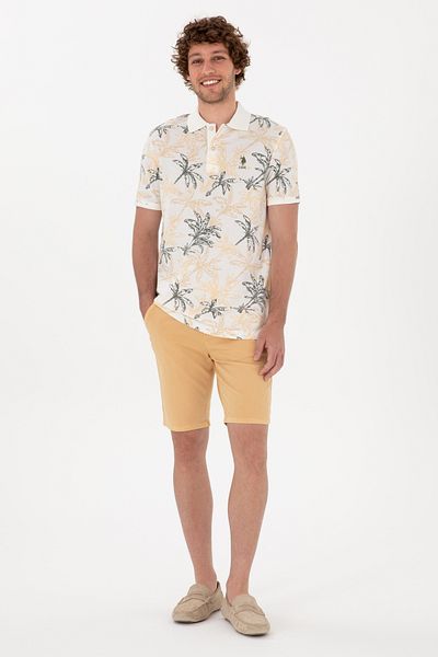 U.S. Polo Assn. Men's Orange Woven Shorts 50299183-Vr202
