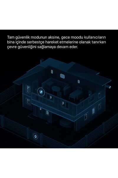 Ajax Hub Kit Kablosuz Alarm Seti Duman Isı Co Dedektörü Keypad İç ve Dış Siren Dahil Beyaz