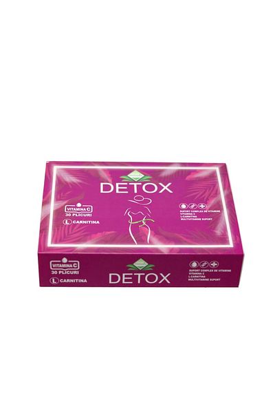 Therme Themra, Tea Detox MultiVit, L-carnitina, Vitamina C, 30 pliculete Ceai de slabit turcesc,