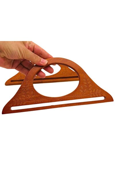 angel çanta aksesuar Angel Çanta Aksesuar 25x12 cm Desenli İthal Ahşap Çanta ...