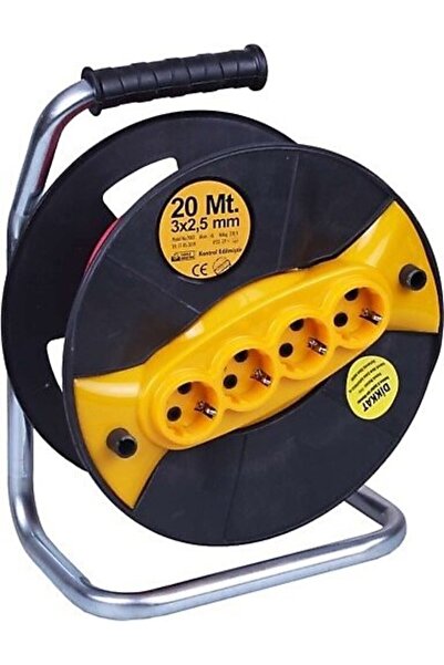 LEO Makaralı Seyyar Uzatma Kablosu 3x2,5mm 20 Metre