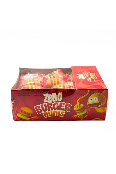 ZELLO حلوى جيلي برجر 36 × 12 جرام