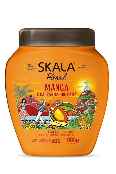 SKALA Hair Type 3ABC - Eliminate Anti Frizz, For Curly Hair -2 in 1 Conditioning Treatment Cream and