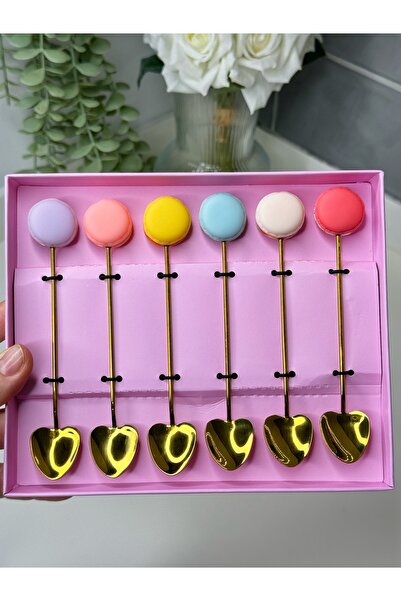 dunyazuccaciye 6Lı Kokteyl Kaşığı