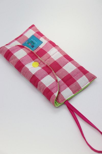 Mamma Mia Home Red Petite Glasses Bag Glasses Case Phone Case