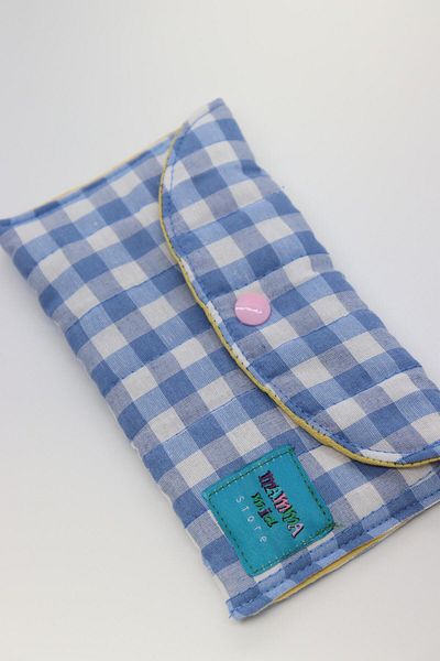 Mamma Mia Home Blue Pöti 3 Eyeglasses Bag Glasses Case Phone Cover