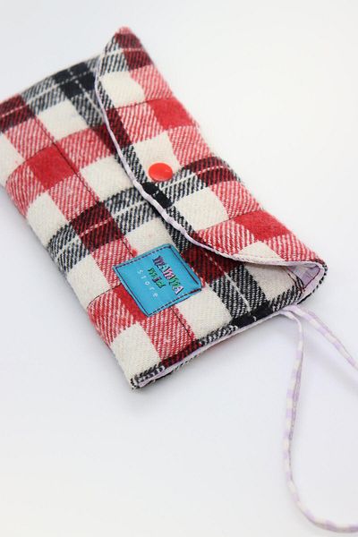 Mamma Mia Home Red Black Potti Glasses Bag Glasses Case Phone Case