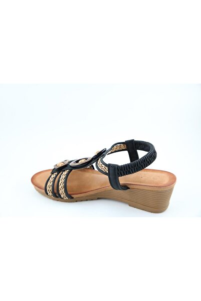 Guja 25Y145-4 Orthopedic Black Women's Sandals