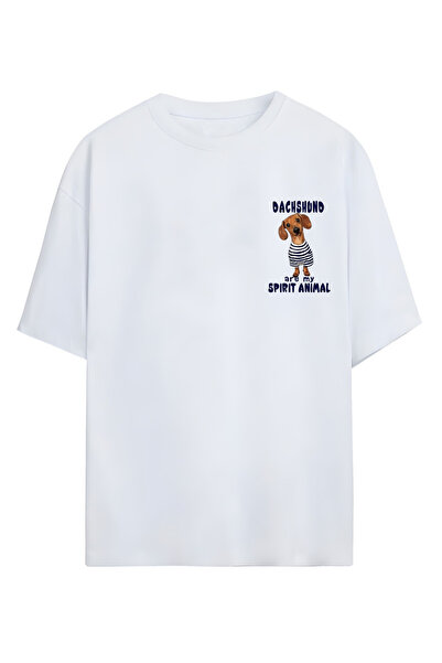 MAGORS الكلب - تي شيرت كبير الحجم