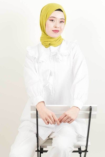 MODA Baby Collar Bow Detailed Shirt