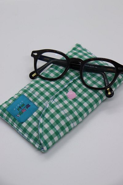 Mamma Mia Home Green Petite Glasses Bag Glasses Case Phone Case
