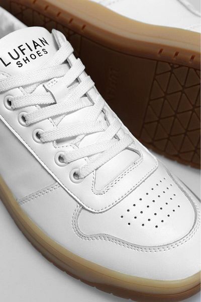 Lufian Omar White Men's Sneakers